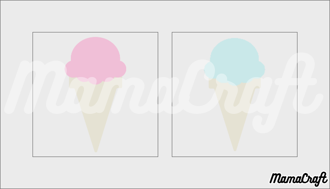 【期間限定】無料で作れる！7月の待ち受けカレンダー アイスクリーム屋さんバージョン